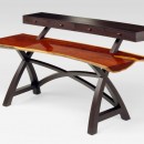 Writing Table in Peroba Rosa and Wenge. Â£8,500